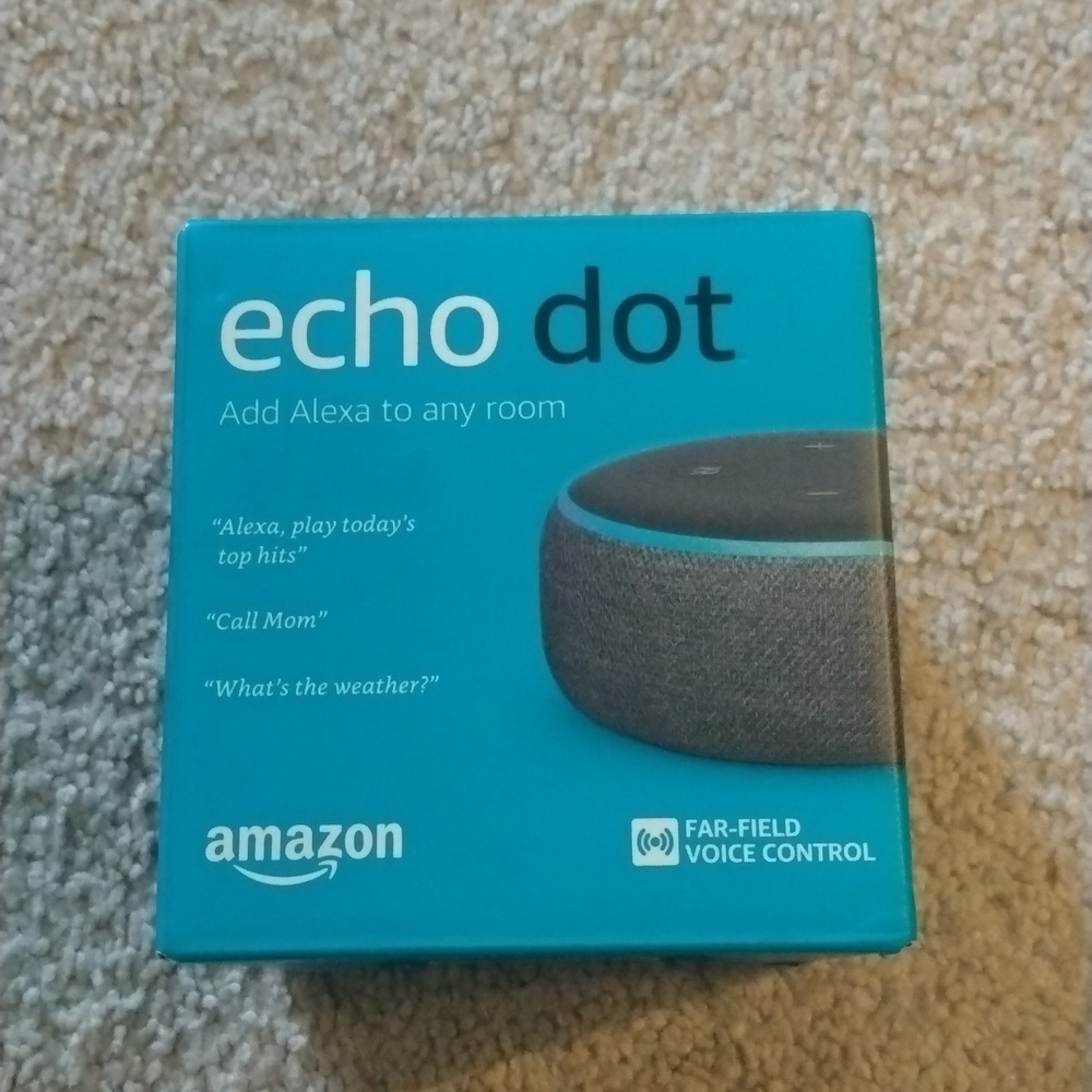 ECHO DOT ☀️ New in box $18 Firm